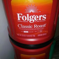 Folgers Coffee. Classic Roast. New. 2024 