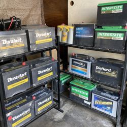 Car batteries