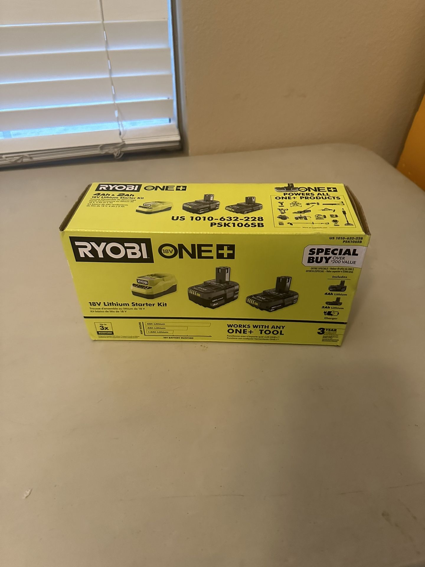 New Ryobi 2 Battery And Charger $80