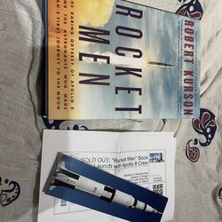 New author signed hardcover book