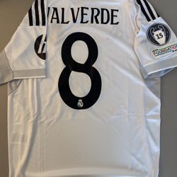 Valverde Soccer Jersey Real Madrid 2025/2026 
