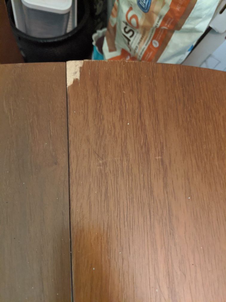 Mid century dining room table w/4 chairs