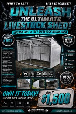 Live stock shed