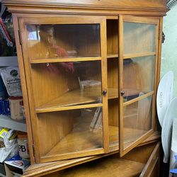 Antique Corner Cabinet