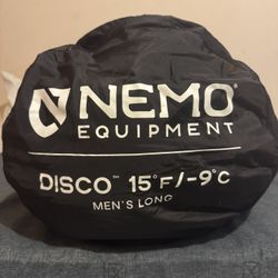 Nemo Disco 15 Sleeping Bag + Compression Sack 