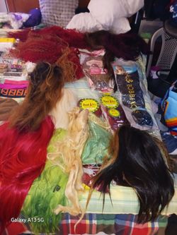 Wigs and supplies