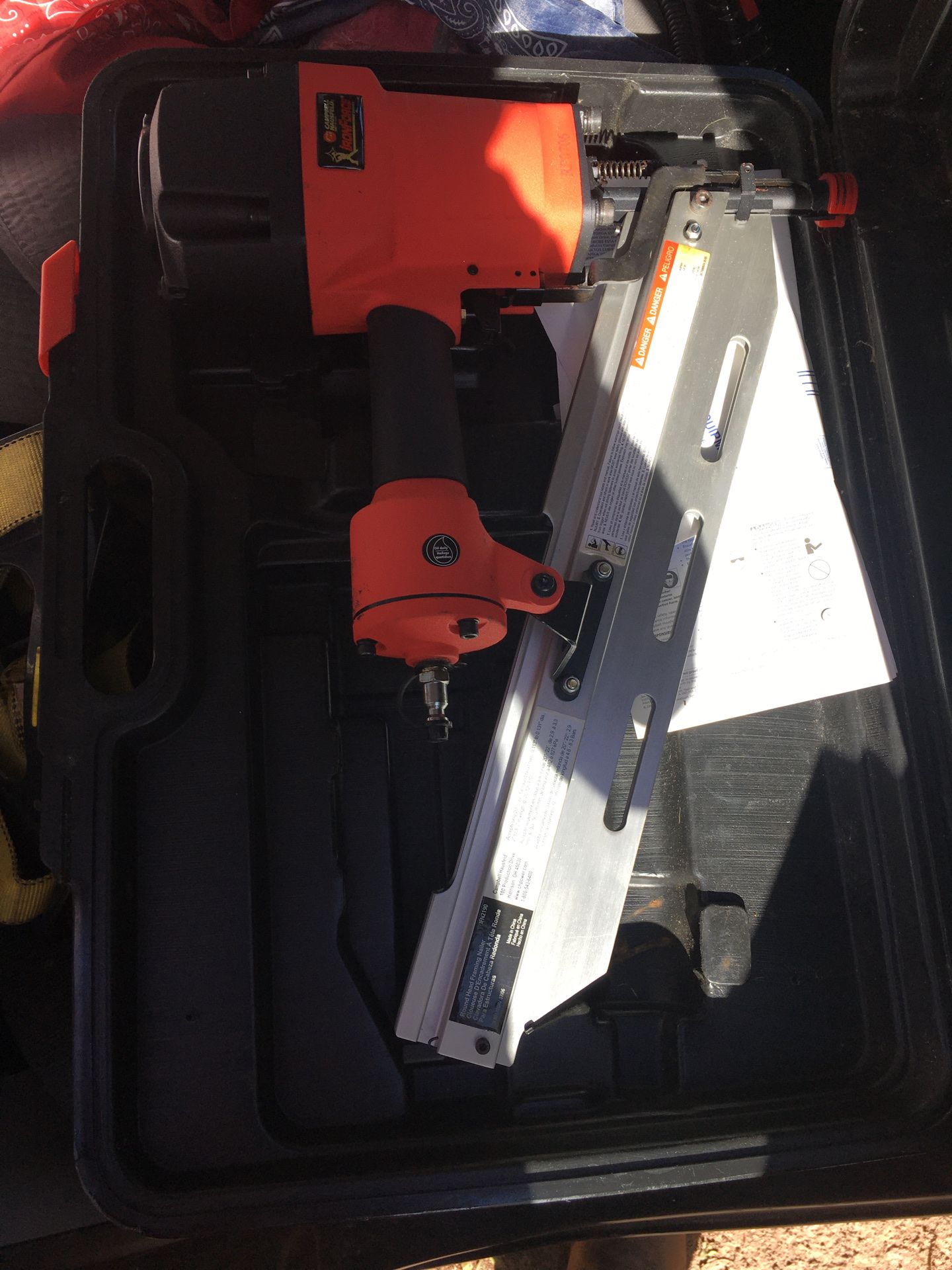 Round Head franing Nailer $150