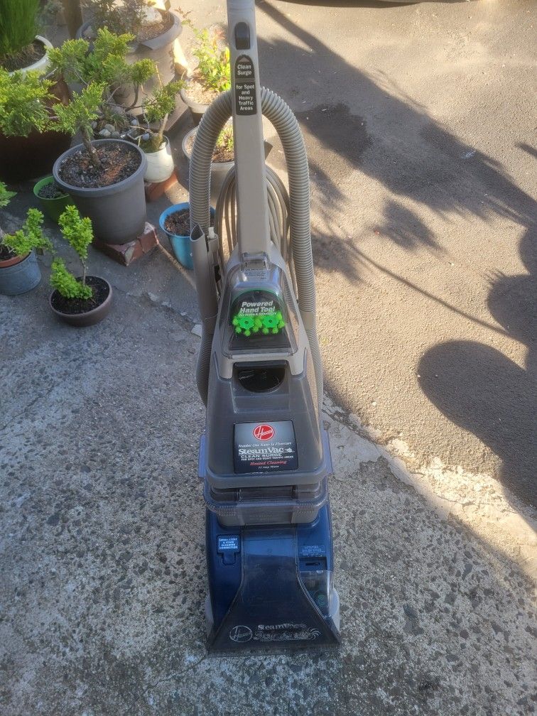 Hoover Steam Vac Spin Scrub Carpet Machine Cleaner