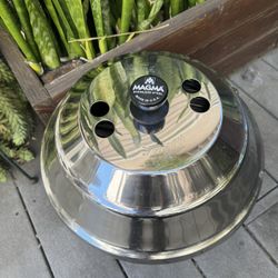 NEW Magma Marine Kettle Gas Grill - 15" Original Size w/ Pedestal Mount