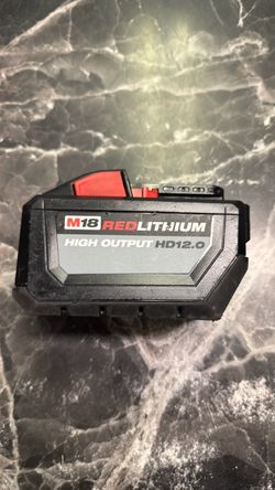 Milwaukee HD 12.0 Ah M18 Lithium High Output Battery