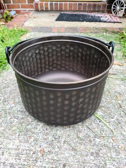 Beautiful metal pot