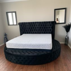 New In Box King Bed Frame+Mattress (Read Description Below)