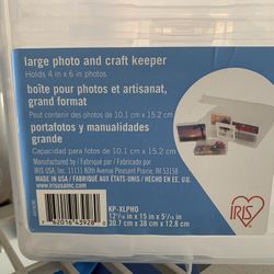 Large Photo Craft Keeper 