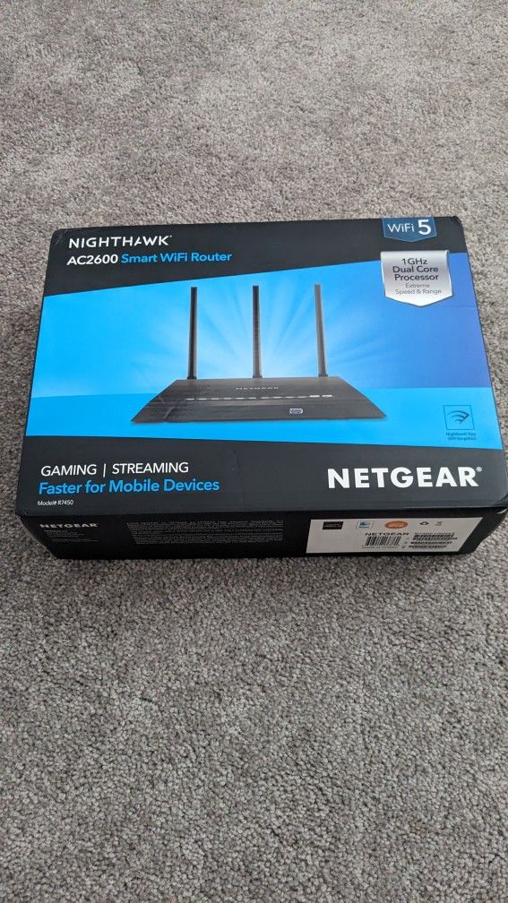 Netgear Nighthawk AC2600 Smart WiFi Router 