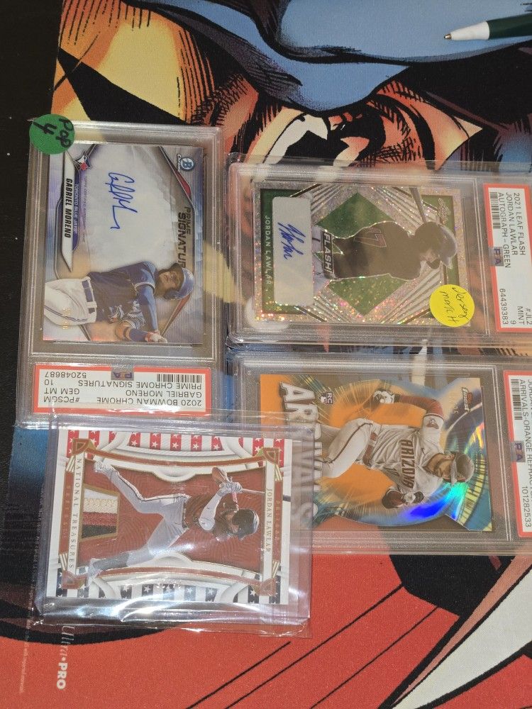 Diamondbacks Baseball Card Collection Autos Slabs Dbacks
