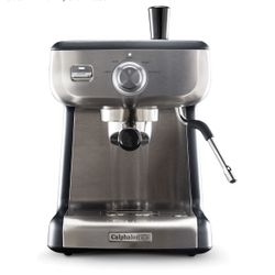 Calphalon BVCLECMP1 Temp iQ Espresso Machine with Steam Wand, Stainless