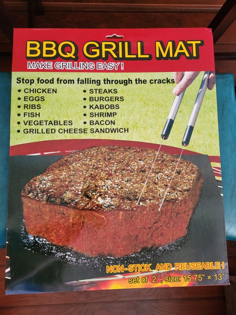 NEW! BBQ grill mats!