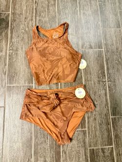 NWT two piece swimsuit