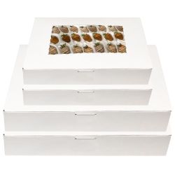 Cajas Blancas Con ventana Para ReposterÃa/ Bakery Boxes with Window