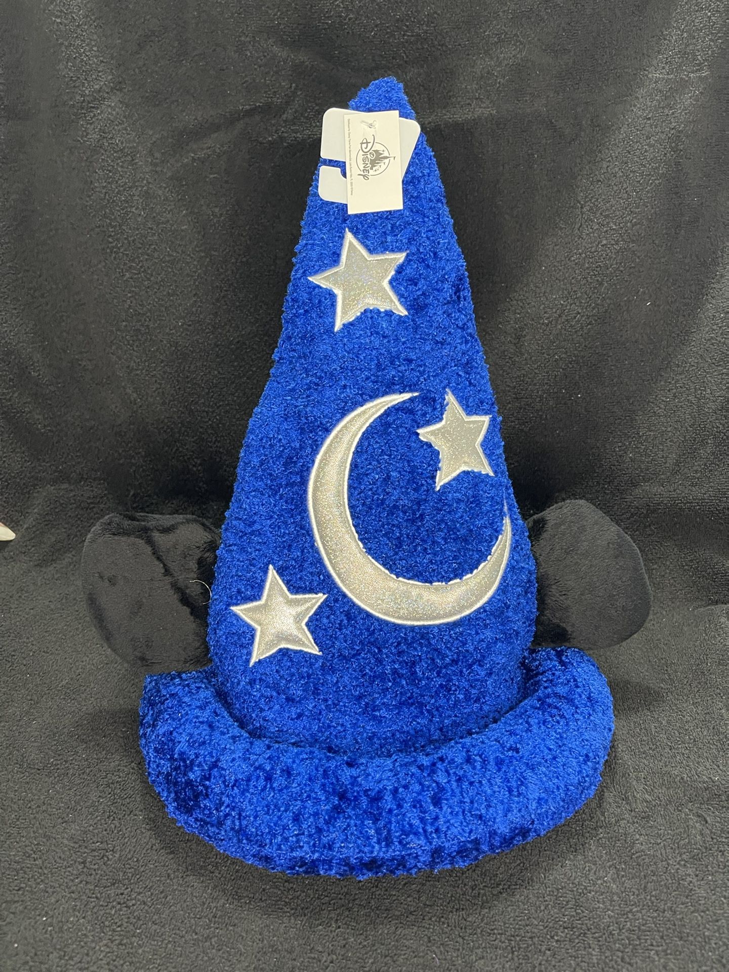 Disney Parks Fantasia Sorcerer Mickey Adult One Size Ears Hat Blue Stars Moon