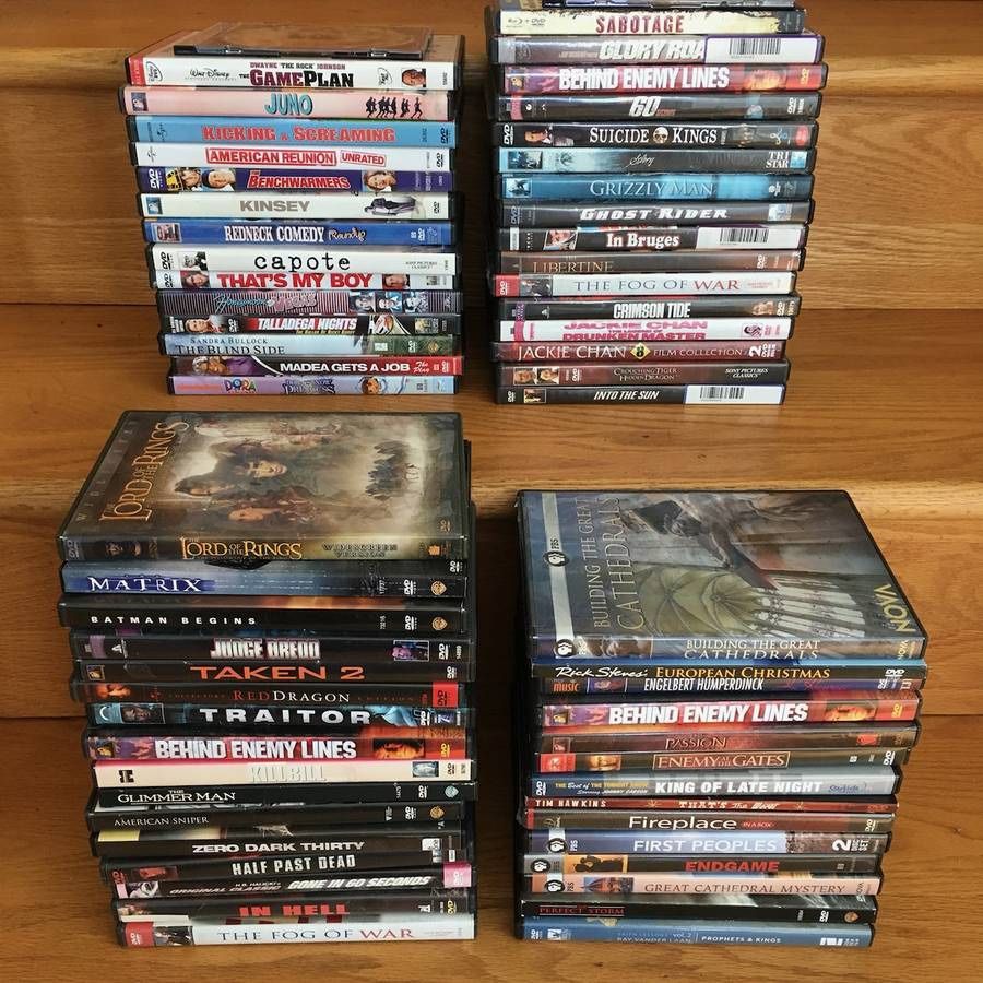 Assorted Lot of 55+ Movies, TV, PBS Documentaries DVD's