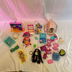 2 Nanana Dolls And Barbie Accessories 