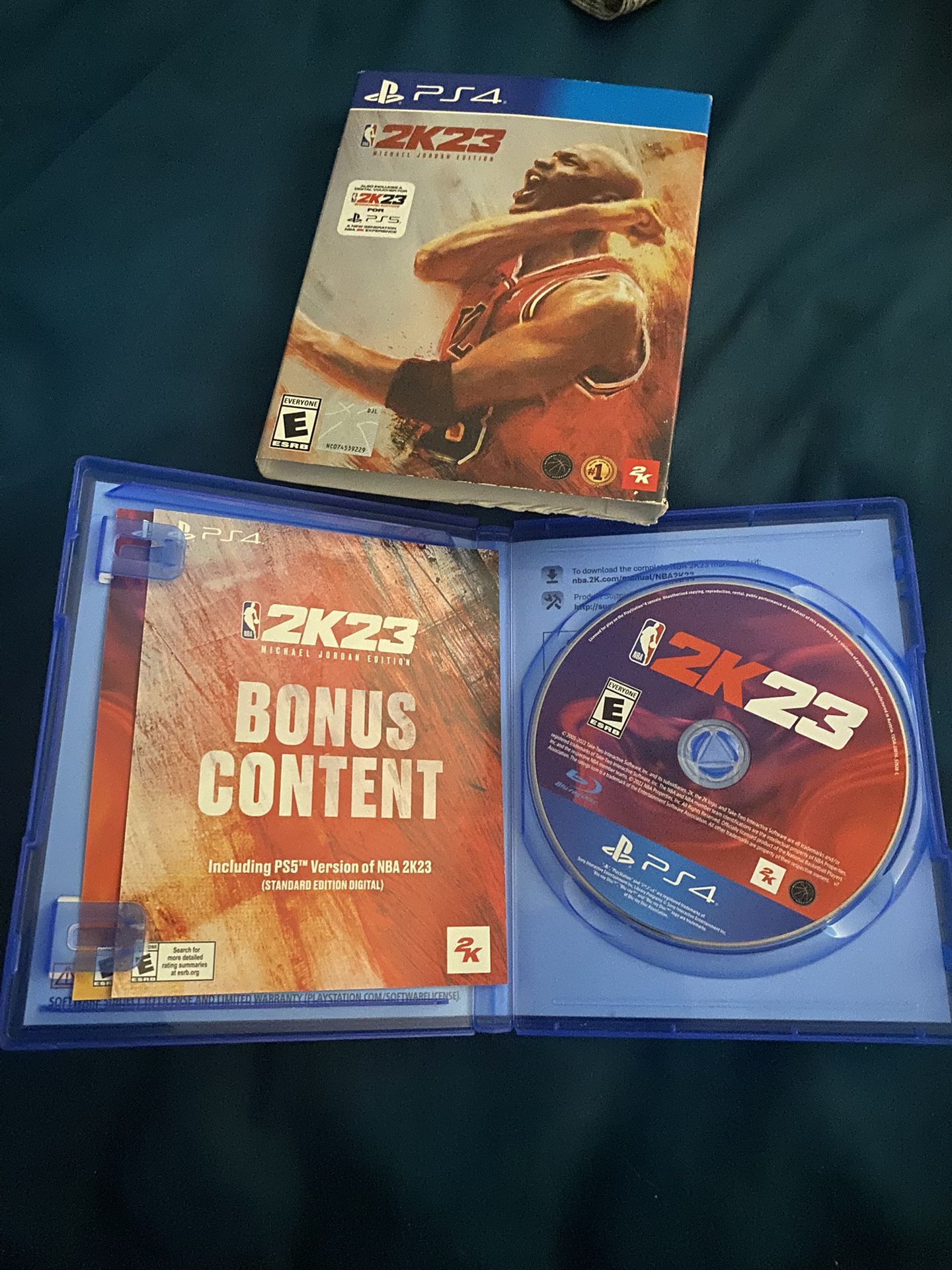 Sonic color ultimate, 2 copies of madden 18, god of war remastered,2k22, 2k23 MJ edition, hello neighbor