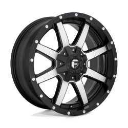 Fuel Maverick Matte Black Machined | Truck Fitment Wheels Rims