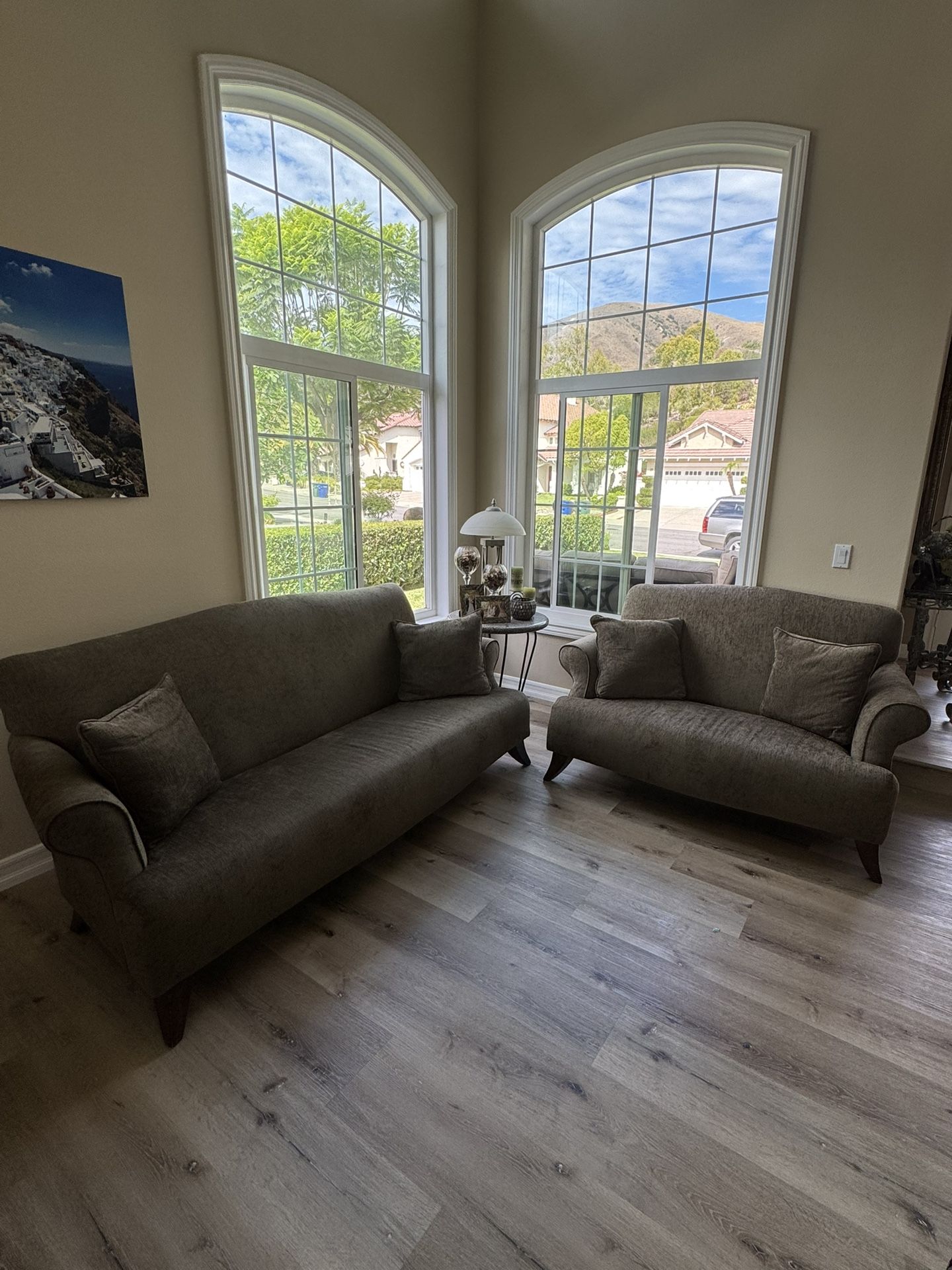 Sofa and Love Seat