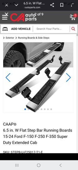 Ford F150 Side Steps