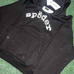 Black And White VVS Sp5der Hoddie 