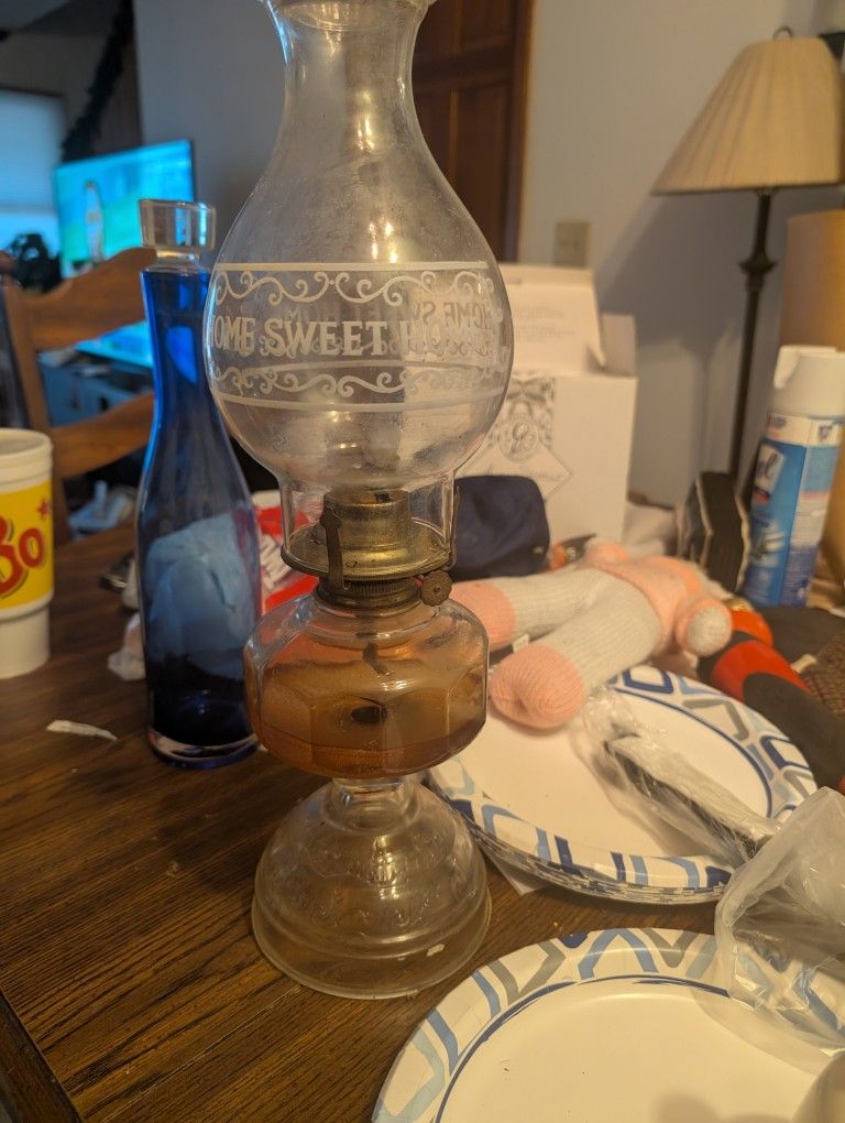 Vintage Oil Lamp OBO