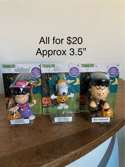 Peanuts Halloween figure set - Lucy, Snoopy and Charlie Brown