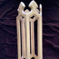 Wonderful Vintage Gold Leaf Swag Light Shade Frame