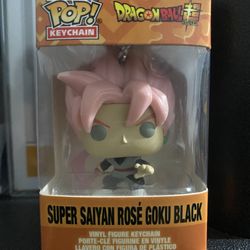 Super Saiyan Rose Goku Black Funko Keychain 