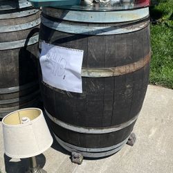 Wine Barrel Tables 