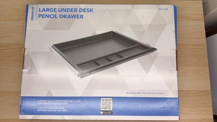 Mount-It! Under-Desk Pencil Drawer MI-7148 - New, Sealed in Box