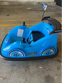 Flybar 12v Racer Glow Bumper Car