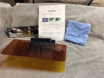 QVC Total Mirror And Total Visor Set