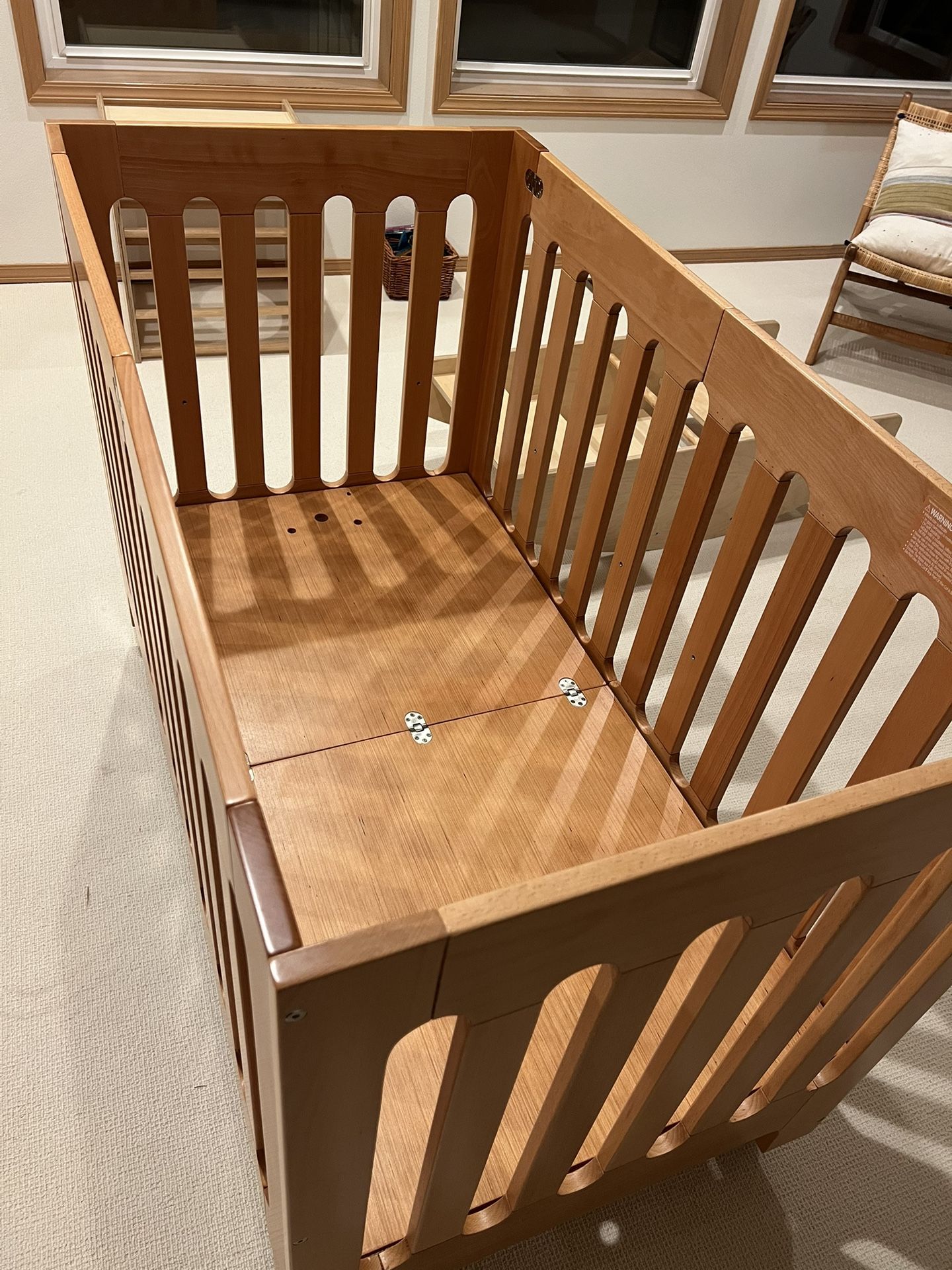 Bloom Max Solid Wood Crib