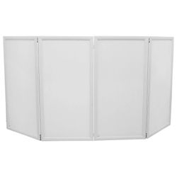 Odyssey SWF4846WHT, 48 x 46 Inches All-White Pro DJ Facade