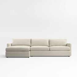 Crate & Barrel Sectional Couch