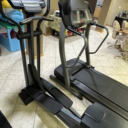 Treadmill and Elliptical
