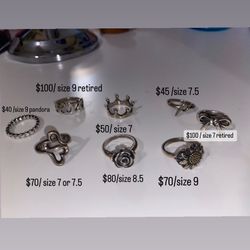 Used james avery rings hotsell for sale