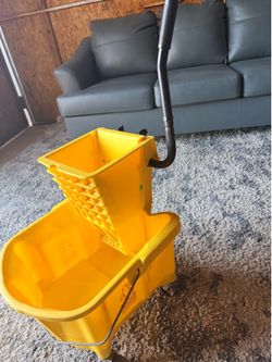 Mop Bucket and Wringer combo, likely the 26-quart