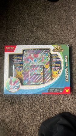Pokemon 30th celebrations sylveon ex box