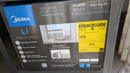 Midea A/C air conditioning window unit