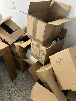 Moving boxes