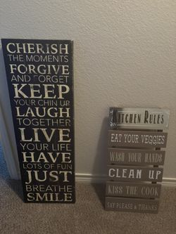 Kitchen Signs