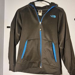North Face boys zip up fleece jacket